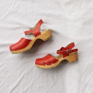 swedish wooden clogs